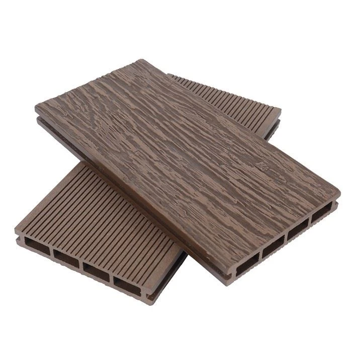 Easy Installation 3D Wood Grain WPC flooring Composite Deck For Balcony High Quality Protection